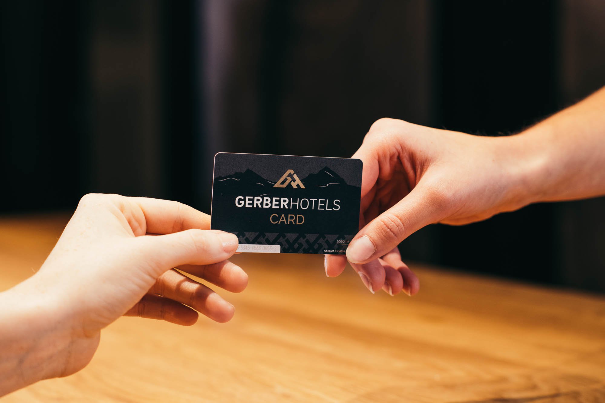 The Gerber Card has a range of talents, serving as the key card for your room as well as your ski pass. It enables cashless payment in all Gerber establishments in the Kühtai, with cardholders receiving a 10% discount on meals in all Gerber establishments.